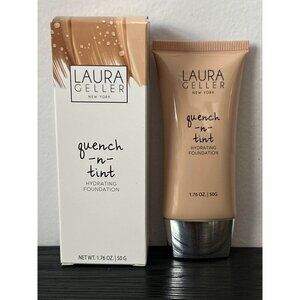 Laura Geller Quench-N-Tint Hydrating Foundation Light 1.76 Oz / 50g NEW in Box
